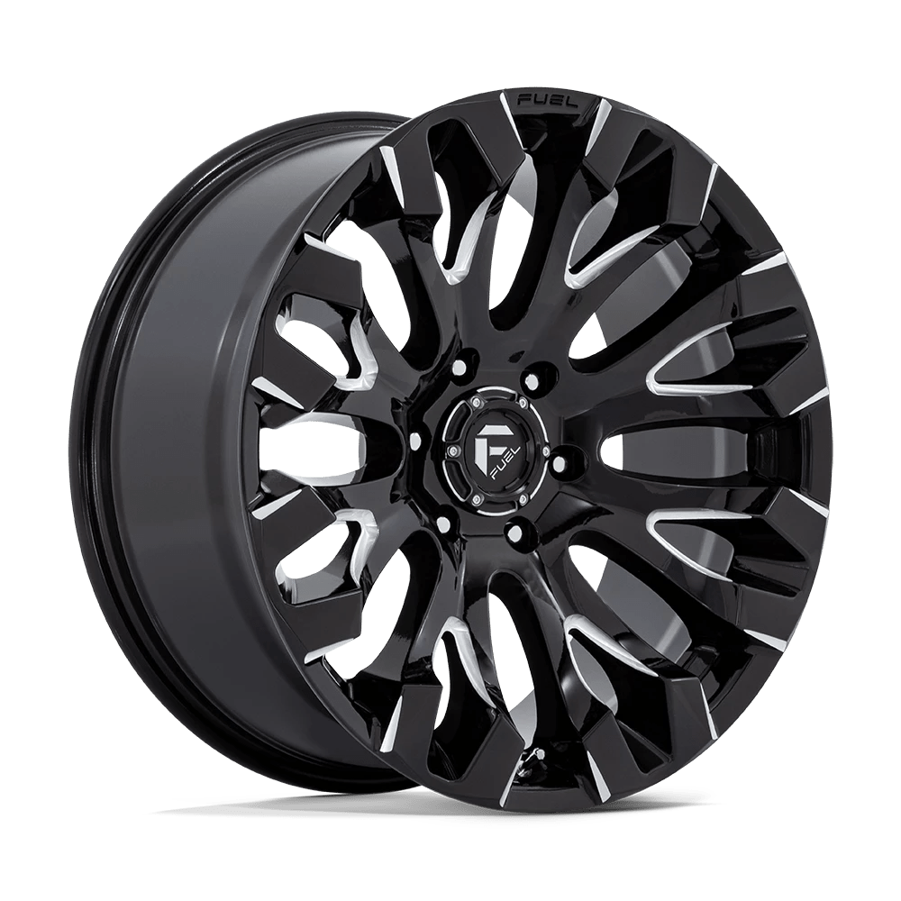 Fuel 1pc D828 Quake Gloss Black Milled 20x9 (+1) 6x135