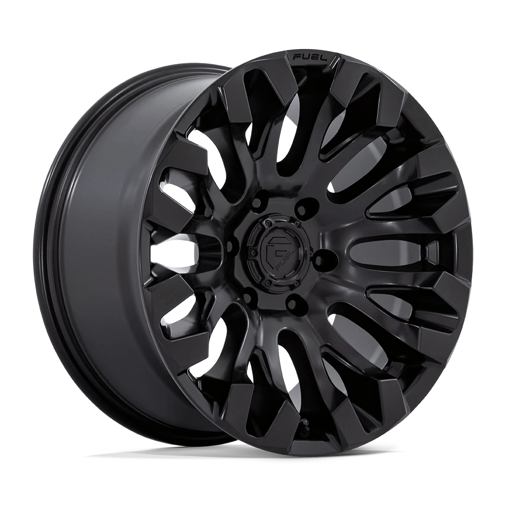 Fuel 1pc D831 Quake Blackout 18x9 (+1) 6x135