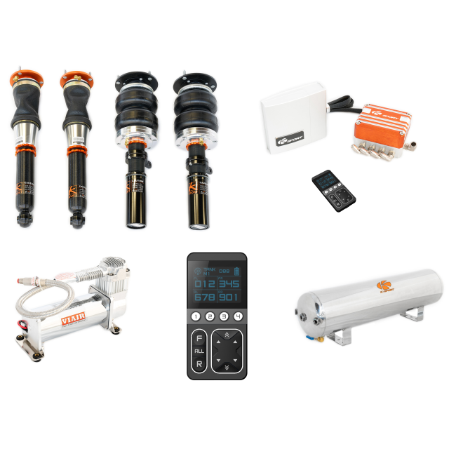 Ksport Air Suspension Kits 94-00 Mercedes Benz C Class