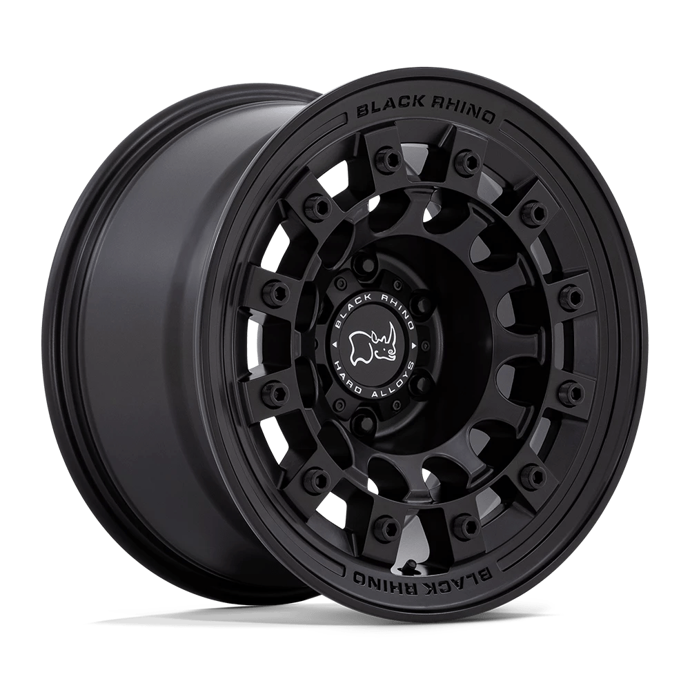 Black Rhino Fuji Matte Black 17x8 (+30) 5x114.3