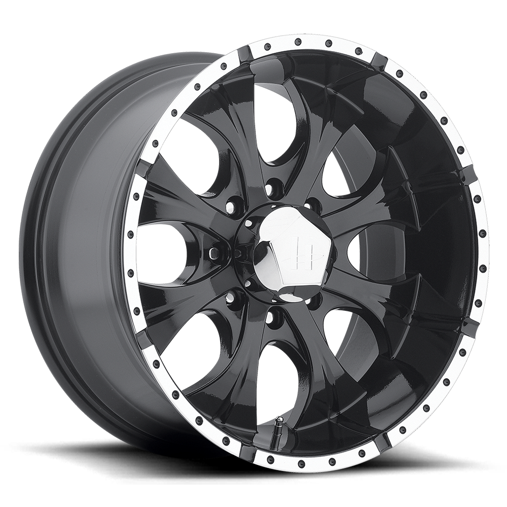 Helo He791 Maxx Gloss Black Machined 20x10 (-12) 8x165.1