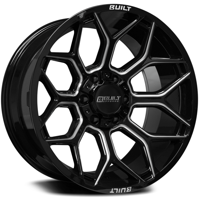 AXE Bto-4 Gloss Black Milled 20x9  (0) Blank