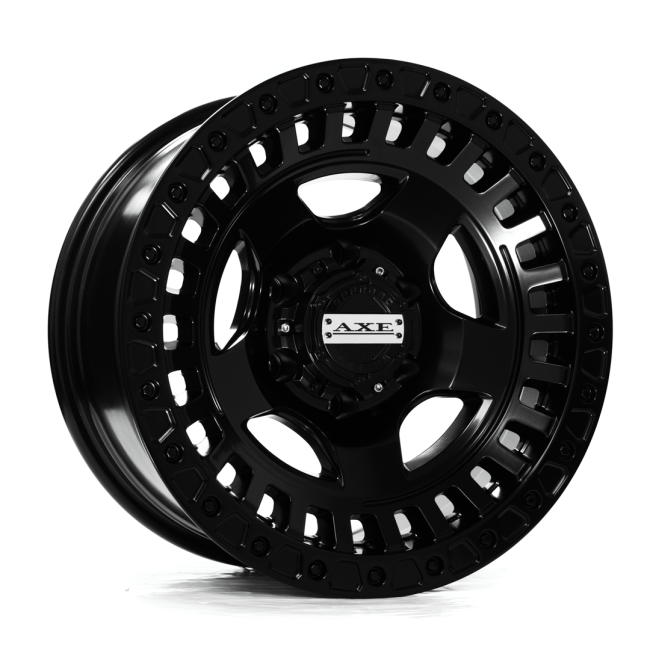 AXE Trojan Satin Black 17x8.5  (-15) 5x127