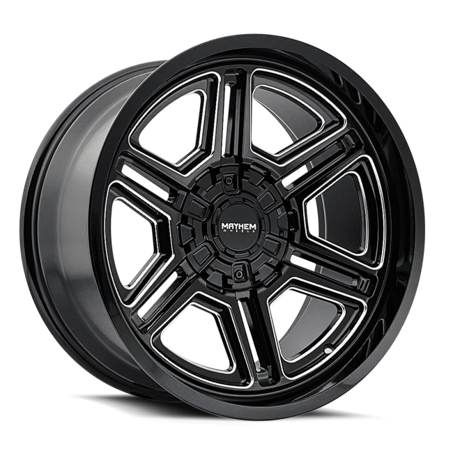 Mayhem Hermosa 8117 Black Milled 20x10 5-114.3/5-127 -25mm 87mm