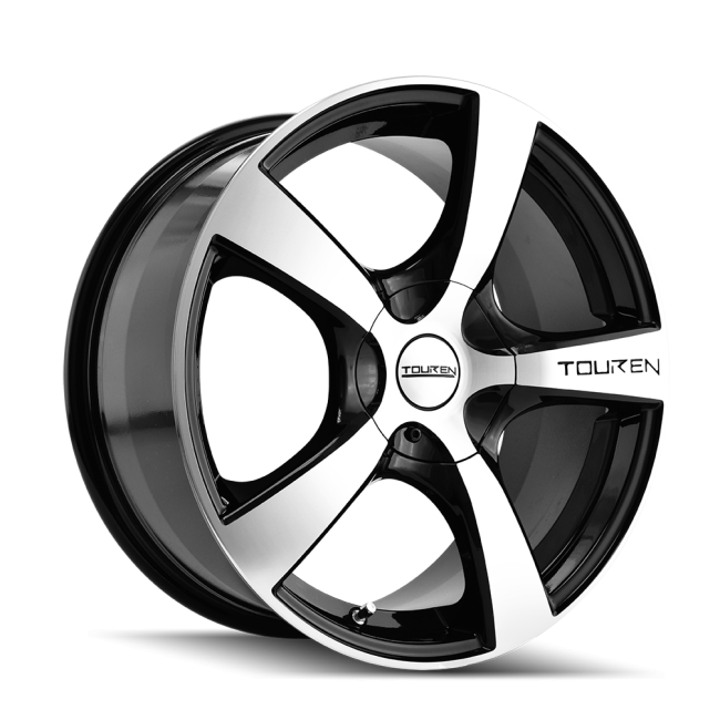 Touren Tr9 3190 Black/machined Face/machined Lip 20x8.5 5-114.3/5-120 20mm 74.1mm
