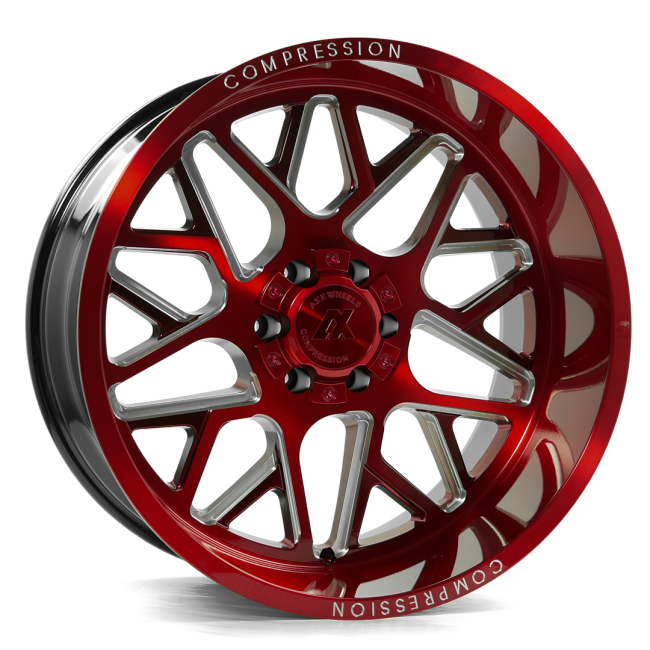 AXE Ax5.2 Candy Red 22x10 (-19) 8x180