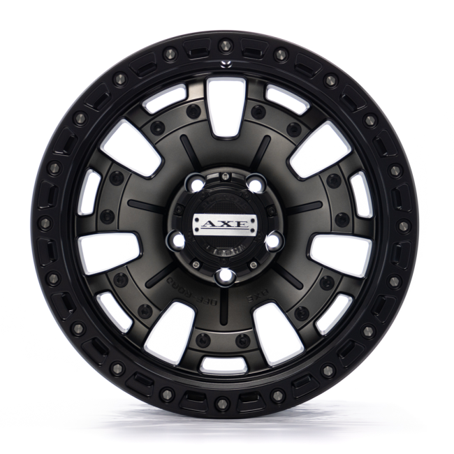 AXE Helios Black Tinted 17x9  (15) 5x127