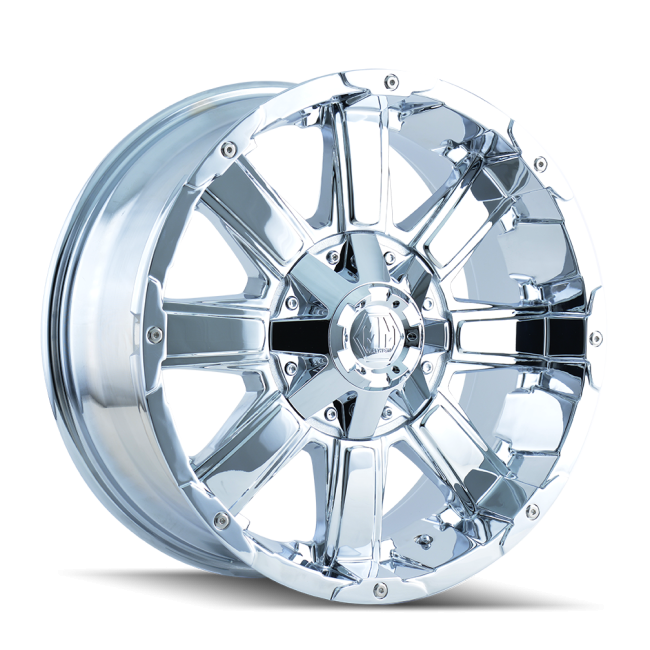 Mayhem Chaos 8030 Chrome 20x12 6-135/6-139.7 -44mm 106mm