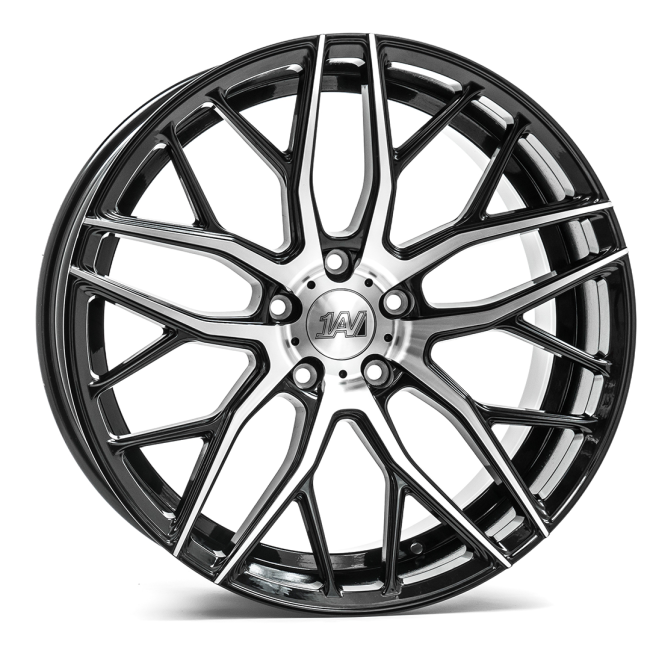 AXE Zx11 Black And Polished Face 22x9 (35) Blank - Extreme Wheels