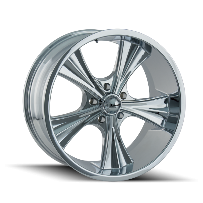 Ridler Type 651 Chrome 18x9.5 5-127 0mm 83.82mm