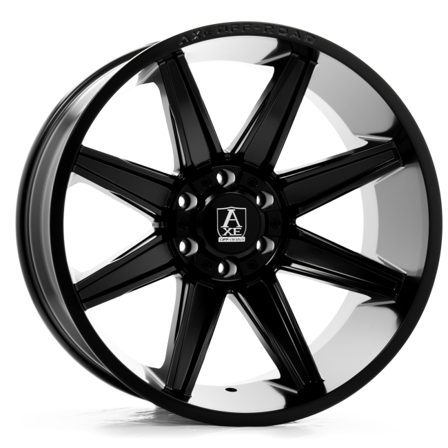 AXE Artemis Satin Black 22x12  (-44) 8x170