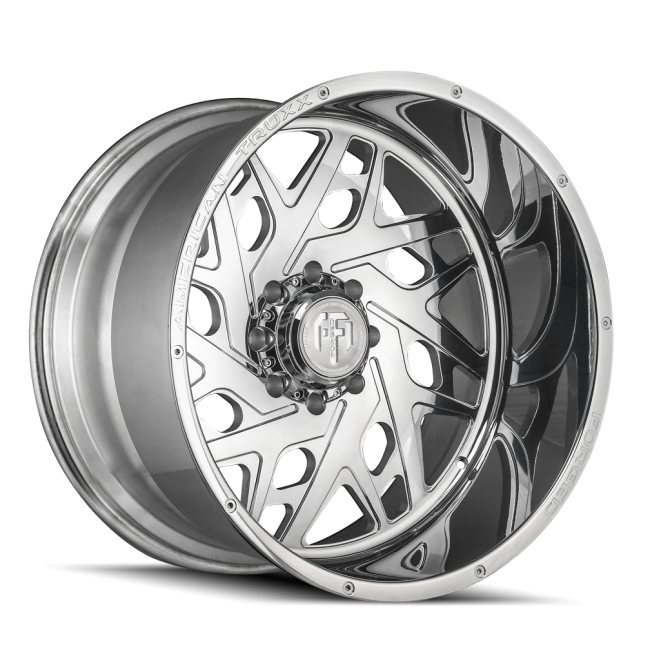 Atf1909-241494p Aries American Truxx Forged Aries Atf1909 Polished 24x14 8-170 -76mm 125.2mm