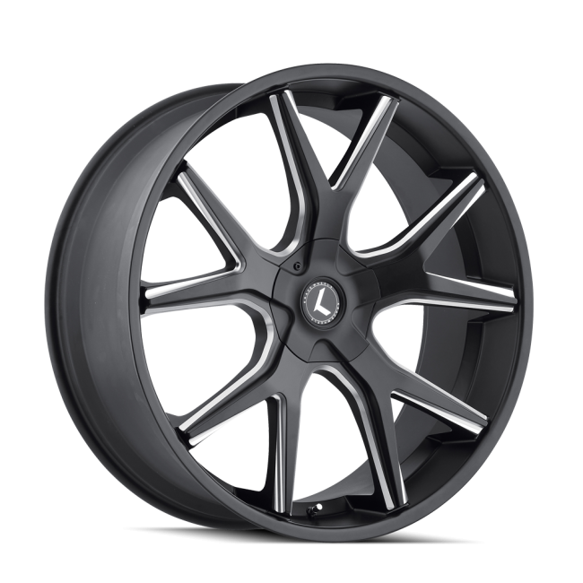 Kr146-261025m Kraze Spltz Kr146 Black/milled 26x10 5-127/5-139.718mm 87mm