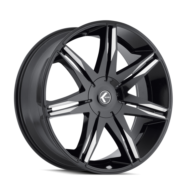 Kr143-249528m Kraze Epic Kr143 Black/milled 24x9.5 5-115/5-12018mm 74.1mm