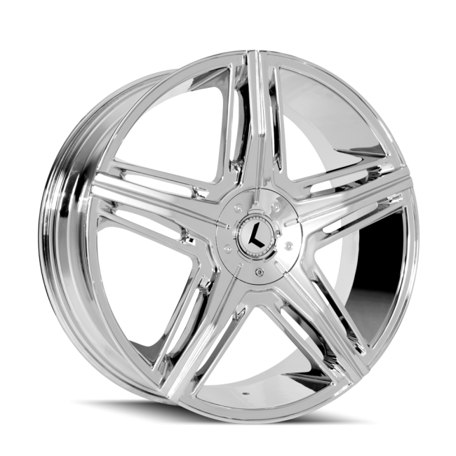 Kr158-28514c Kraze Hype Kr158 Chrome 20x8.5 5-108/5-114.340mm 73mm