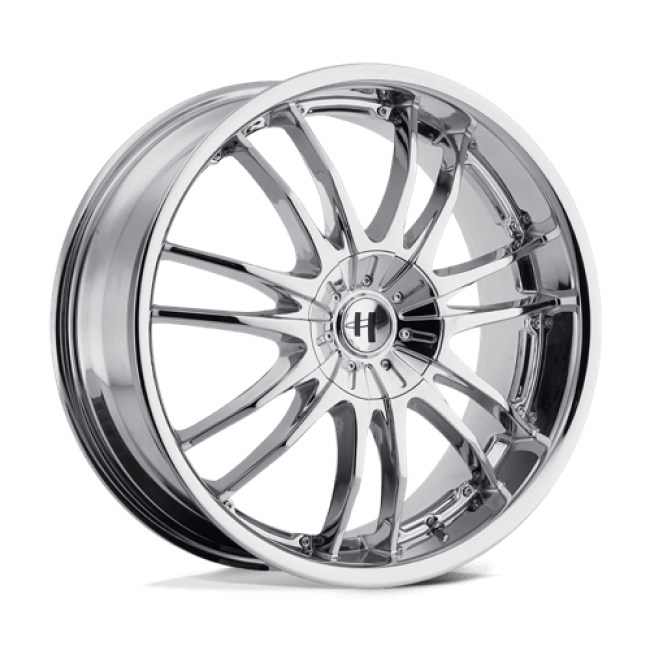 Helo He845 Chrome 17x7.5 (+42) Blank