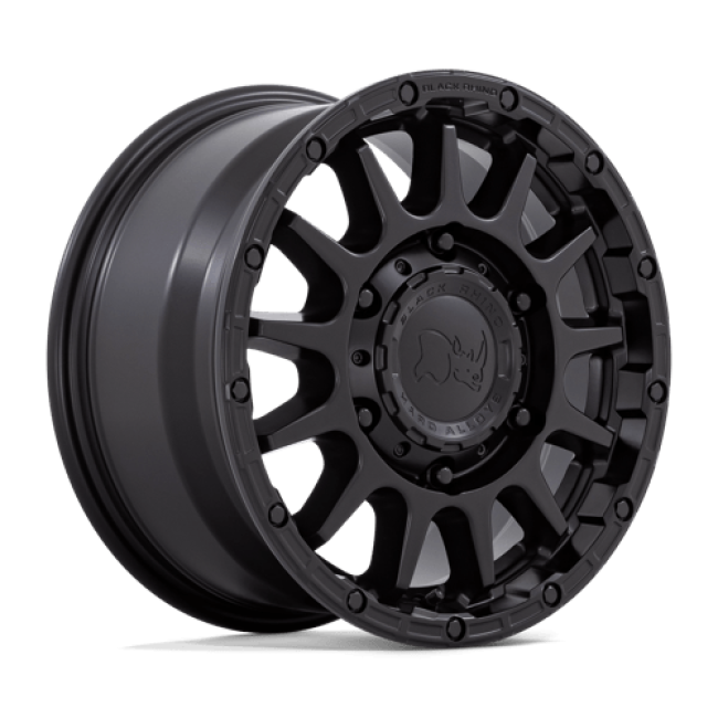 Black Rhino Sequoia Matte Black 16x8 (+38) 6x130