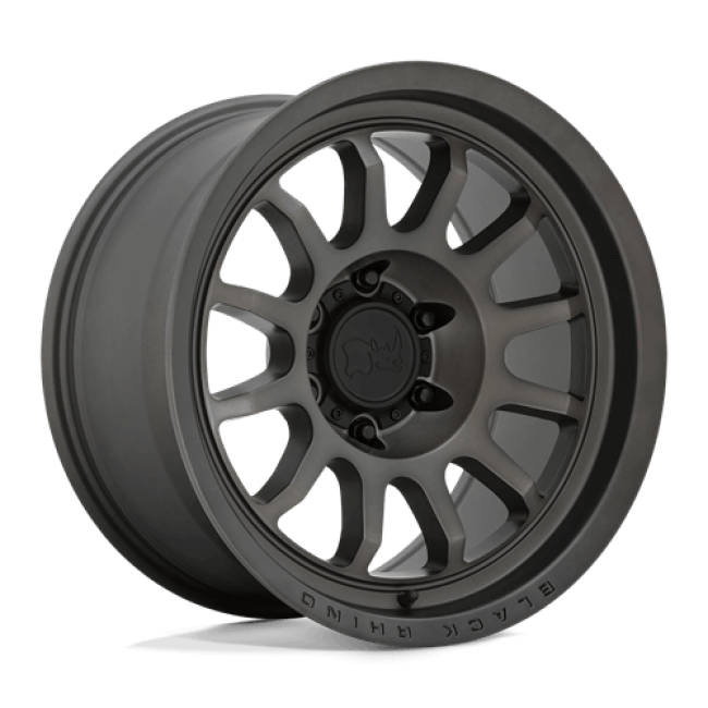 Black Rhino Rapid Matte Brushed Gunmetal 17x9.5 (-18) 5x127