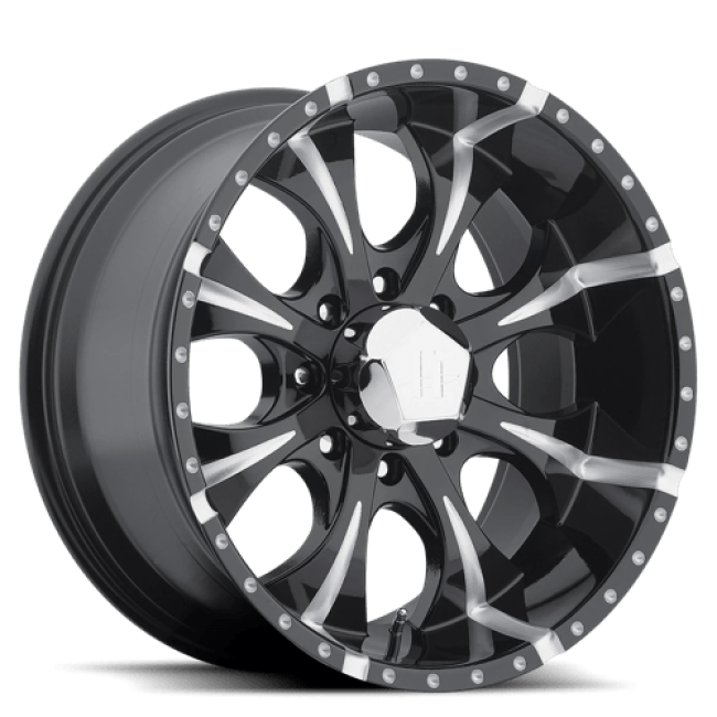 Helo He791 Maxx Gloss Black Milled 20x10 (-12) 6x139.7