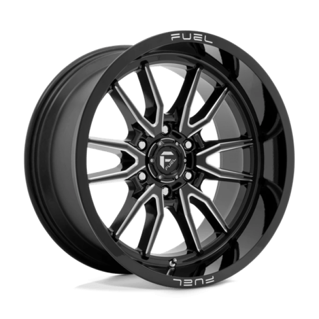 Fuel 1pc D761 Clash Gloss Black Milled 20x9 (+1) 8x170