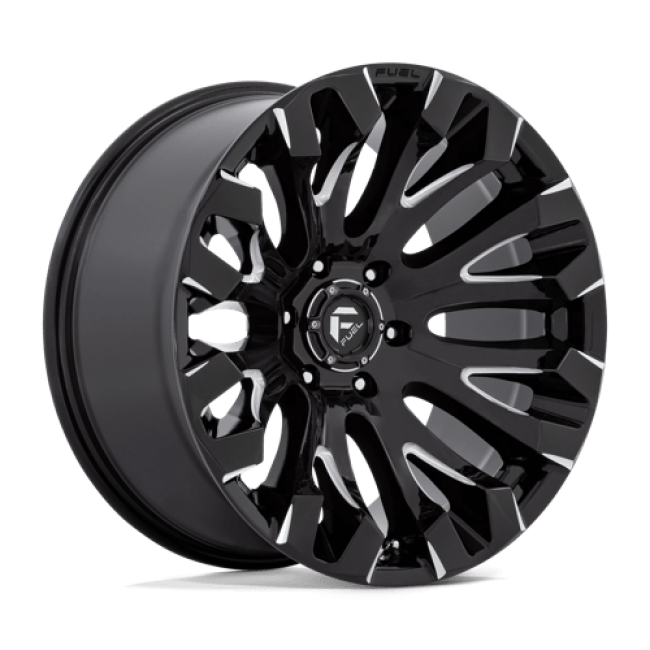 Fuel 1pc D828 Quake Gloss Black Milled 20x10 (-18) 6x135