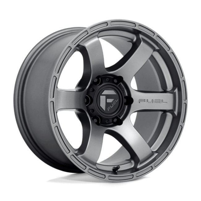Fuel 1pc D767 Rush Matte Gun Metal 18x9 (+20) 6x139.7