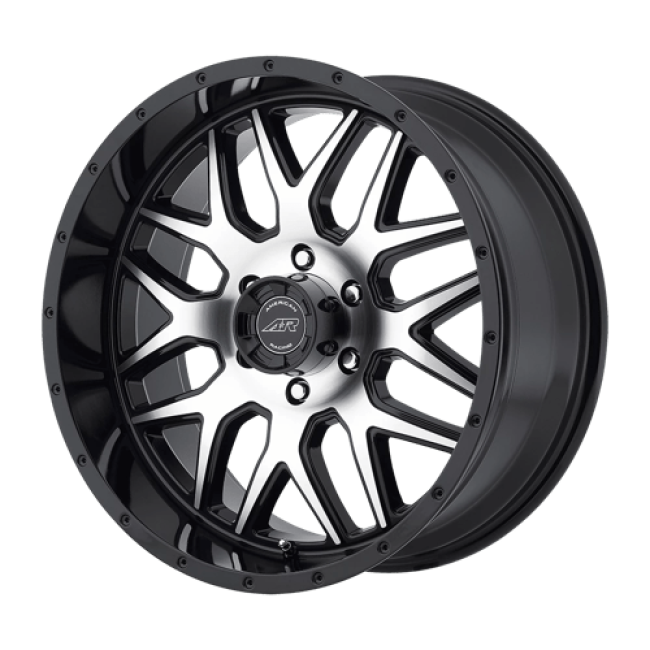 American Racing Ar910 Gloss Black Machined 17x8.5 (+0) 6x139.7
