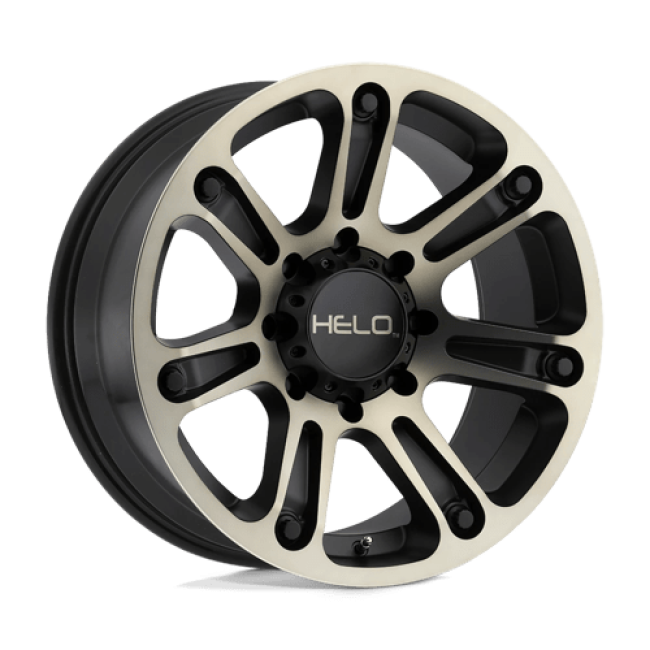Helo He904 Satin Black Machined Dark Tint 20x9 (+18) 8x165.1