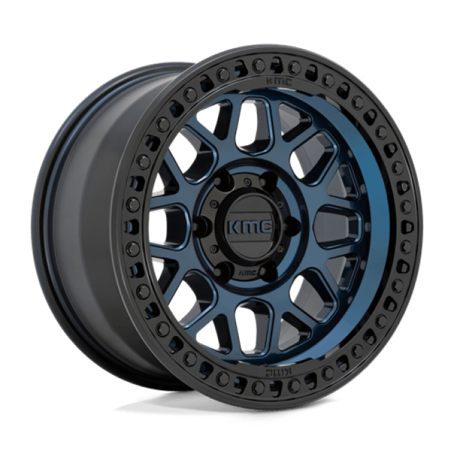 Kmc Km549 Grs Midnight Blue With Gloss Black Lip 18x8.5 (+0) 5x139.7