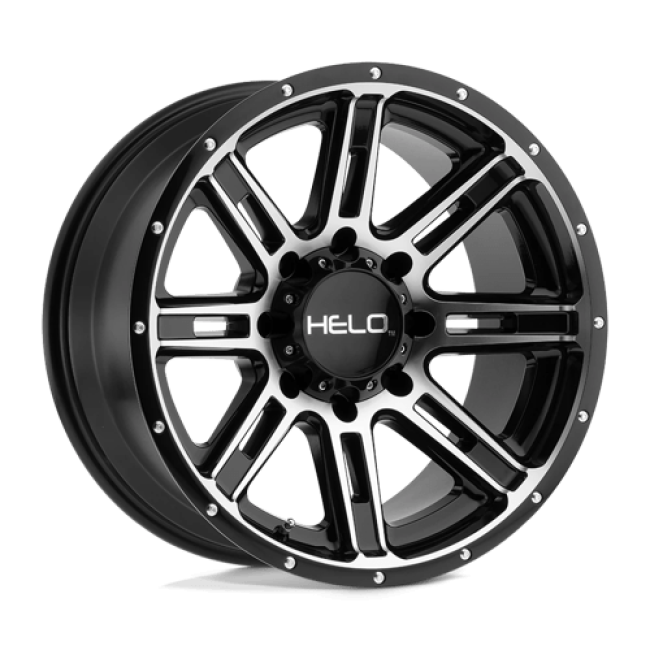 Helo He900 Gloss Black Machined 20x9 (+18) 6x114.3