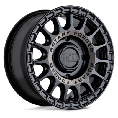 Black Rhino Powersports Sandstorm Utv Semi Gloss Black W/ Machined Tint 15x7 (+36) 4x137