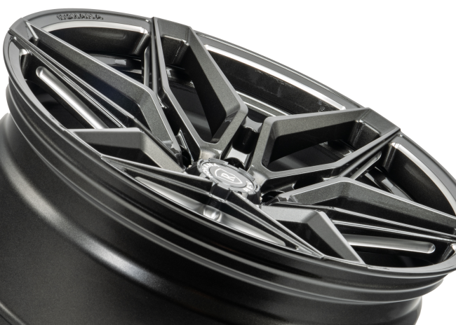 Rohana RFV2 Gloss Graphite 20x9.5 (+0) 6x135