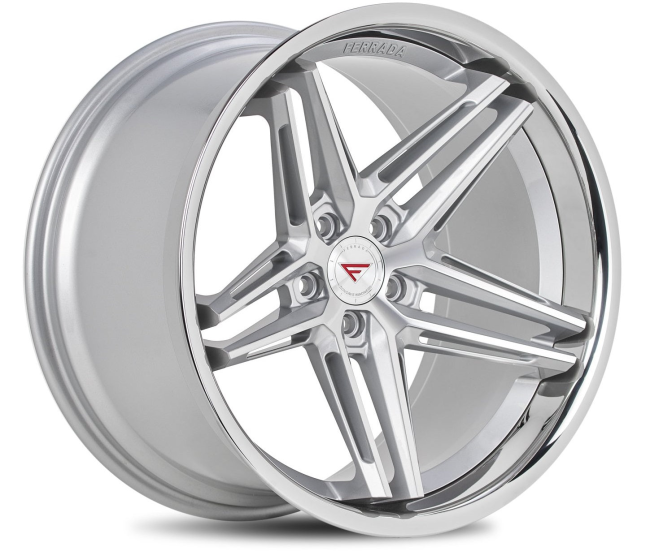 Ferrada CM1 Machine Silver / Chrome Lip 19x9.5 (+35)    5x120