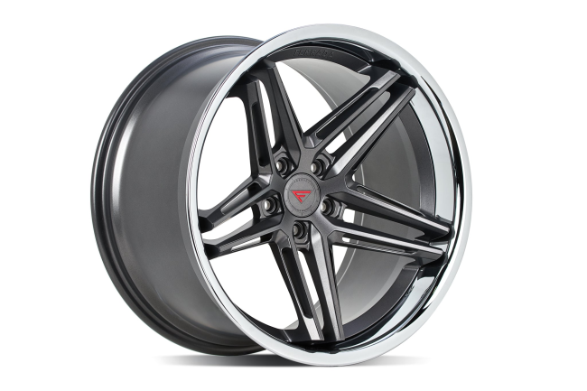 Ferrada CM1 Matte Graphite / Chrome Lip 19x8.5 (+25)    5x112