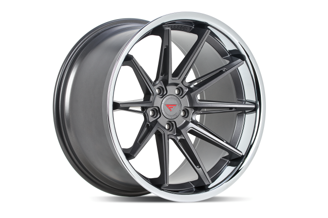 Ferrada CM2 Matte Graphite / Chrome Lip 22x9 (+42)    5x130