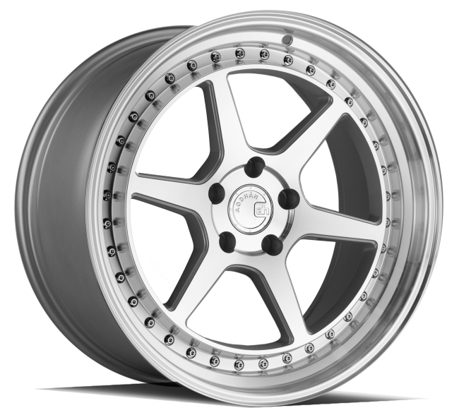 Aodhan DS09 Silver w/Machined Face 19x9.5 (+15) 5x114.3