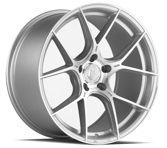 Aodhan AH-11 Gloss Silver Machined Face 18x9.5 (+35) 5x120