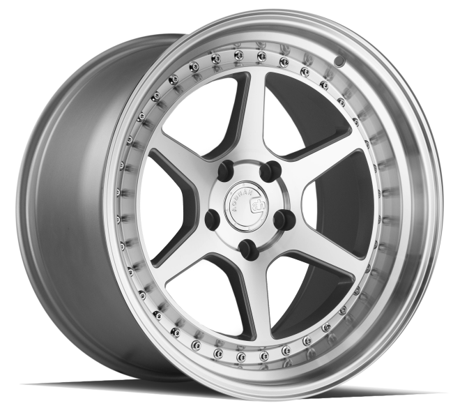 Aodhan DS09 Silver w/Machined Face 18x10.5 (+15) 5x114.3