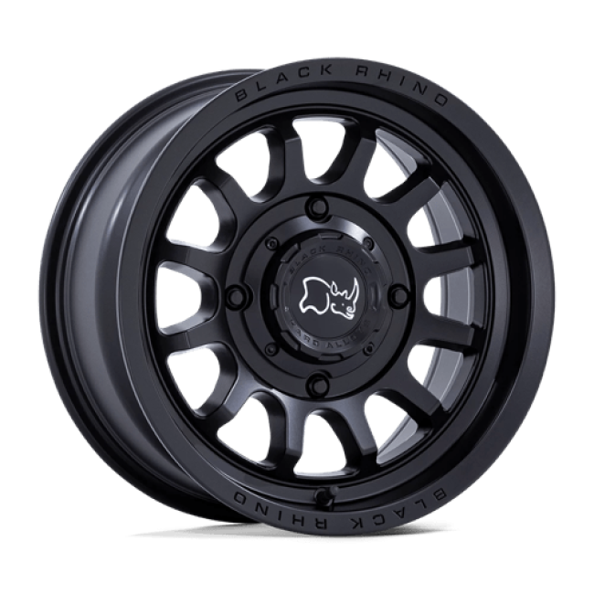 Black Rhino Powersports Rapid Utv Matte Black 15x7 (+10) 4x110