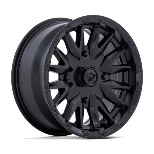 Msa Offroad Wheels M49 Creed Matte Black 15x7 (+10) 4x137