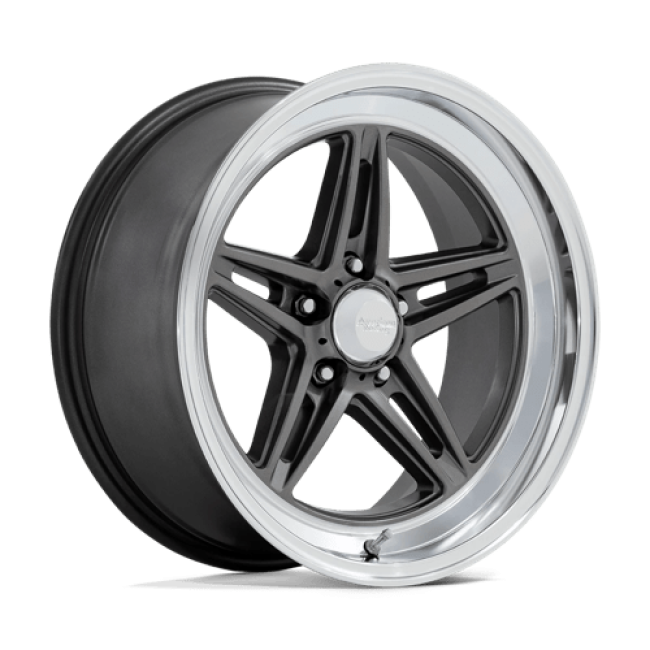 American Racing Vintage Vn514 Groove Anthracite With Diamond Cut Lip 20x10 (-20) 5x120.65