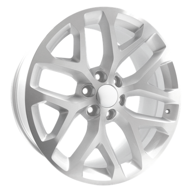 Performance Replicas Pr177 Silver Machined 20x9 (+24) 6x139.7