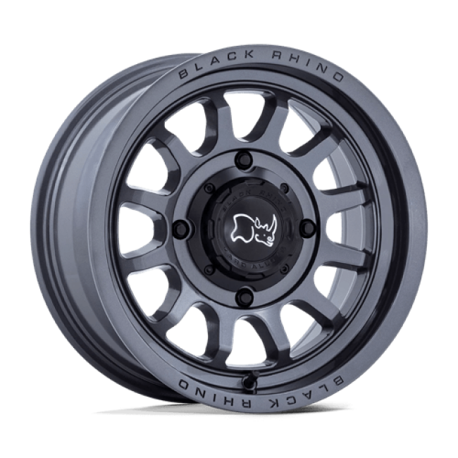 Black Rhino Powersports Rapid Utv Gloss Gunmetal 15x7 (+10) 4x137