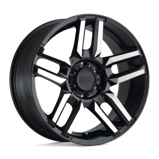 Black Rhino Mesa Matte Black W/ Machined Face 17x8.5 (+0) 6x139.7