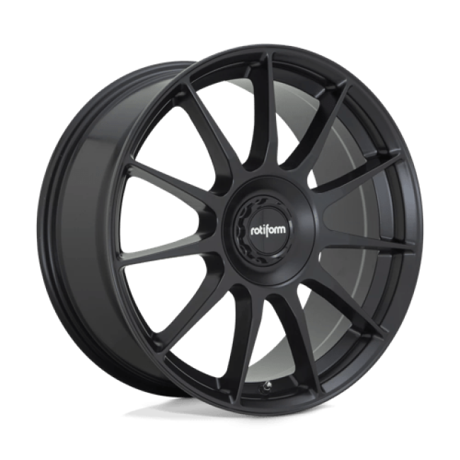 Rotiform 1pc R168 Dtm Satin Black 17x8 (+40) 4x100/4x114.3