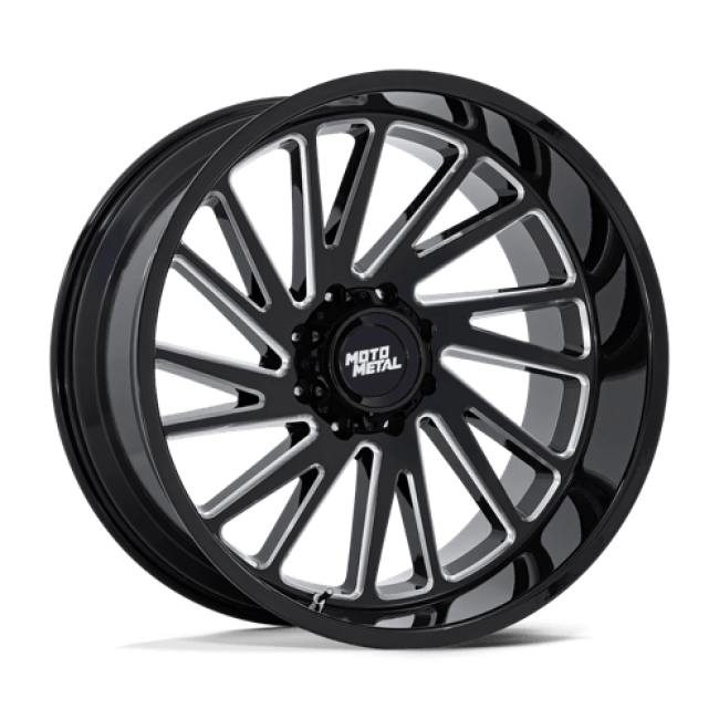 Moto Metal Mo811 Combat Gloss Black Milled 20x10 (-18) 8x165.1