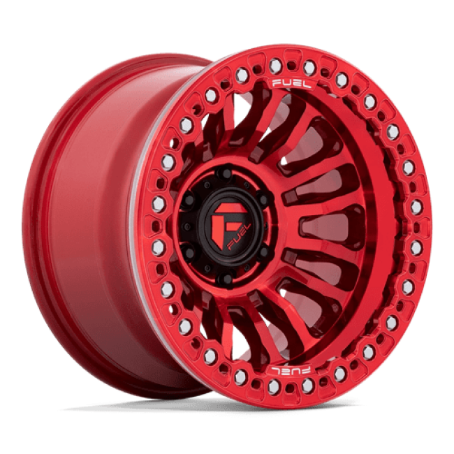 Fuel 1pc Fc125 Rincon Beadlock Candy Red 20x10 (-48) 5x127
