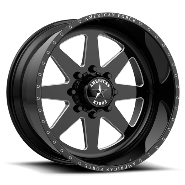 American Force Afw 11 Independence Ss Gloss Black Machined 20x12 (-40) 8x180