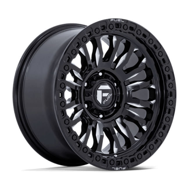 Fuel 1pc Fc857 Rincon Gloss Black Milled 18x9 (+1) 6x135