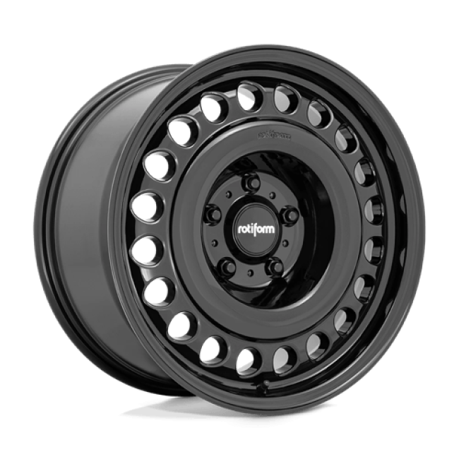 Rotiform 1pc R191 Stl Gloss Black 20x8.5 (+35) 5x120